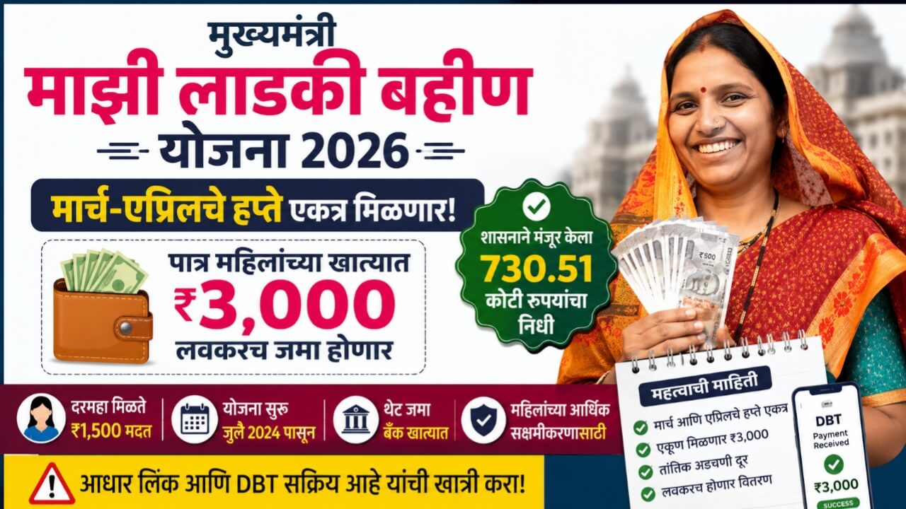 Ladaki Bahin Yojana installment लाडकी बहीण योजना 730 कोटी रुपये मंजूर, लवकरच वितरण होणार